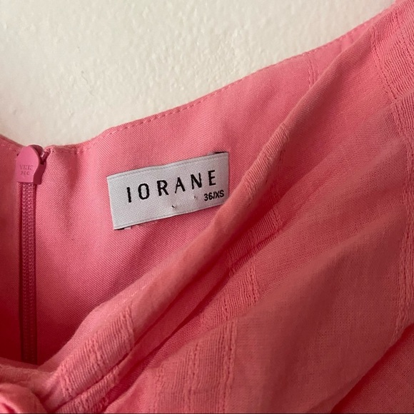 Iorane Pink Puff Sleeve Maxi Dress - Picture 5 of 8